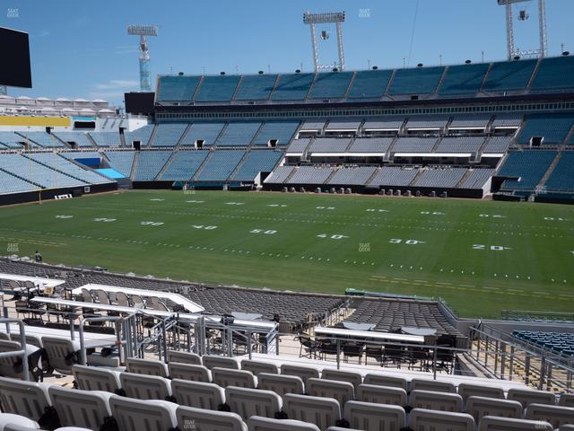 EverBank Stadium - Section Gallagher Club 107 Seat View