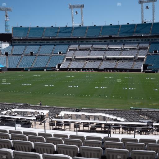 EverBank Stadium - Section Gallagher Club 108 Seat View