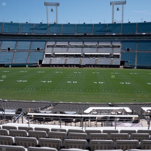 EverBank Stadium - Section Gallagher Club 109 Seat View