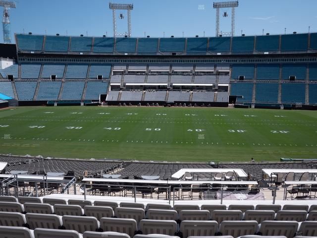 EverBank Stadium - Section Gallagher Club 109 Seat View