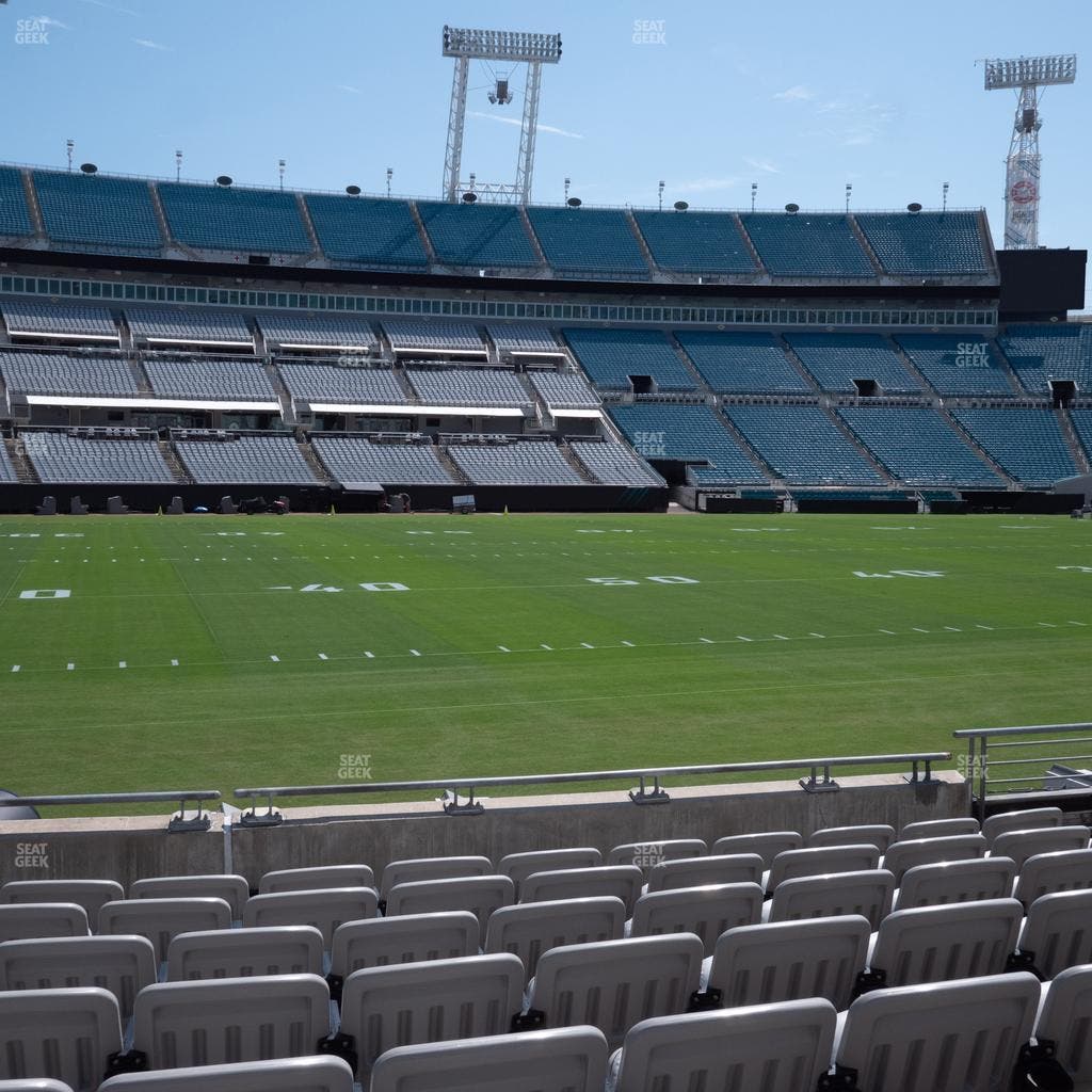 EverBank Stadium - Section Gallagher Club 11 Seat View