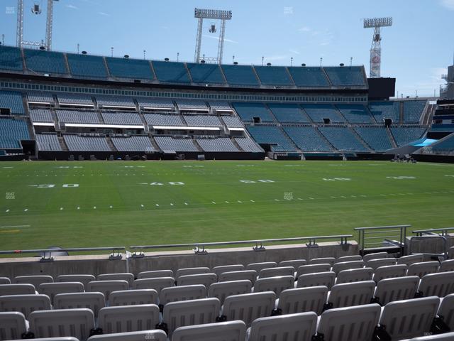 EverBank Stadium - Section Gallagher Club 11 Seat View