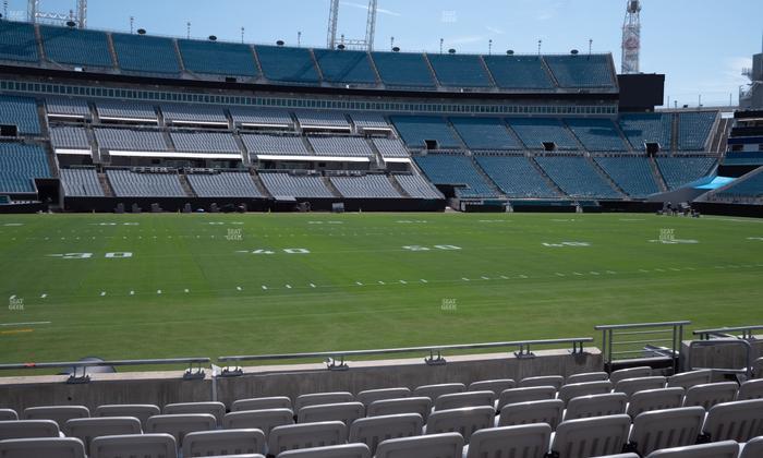 EverBank Stadium - Section Gallagher Club 11 Seat View