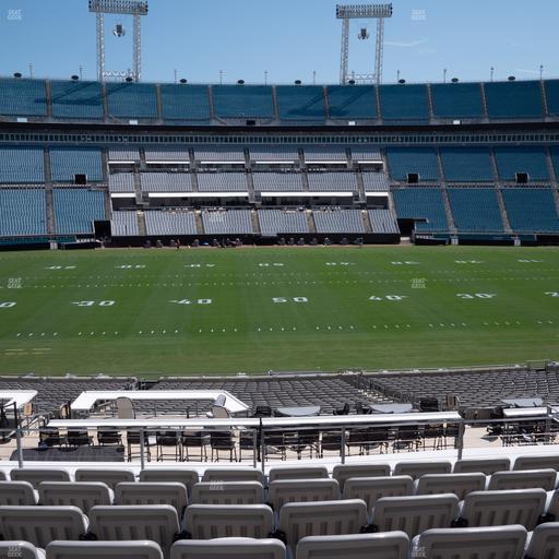 EverBank Stadium - Section Gallagher Club 110 Seat View