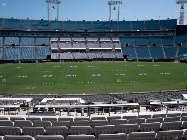 EverBank Stadium - Section Gallagher Club 110 Seat View