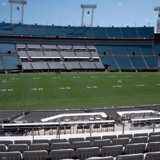 EverBank Stadium - Section Gallagher Club 111 Seat View
