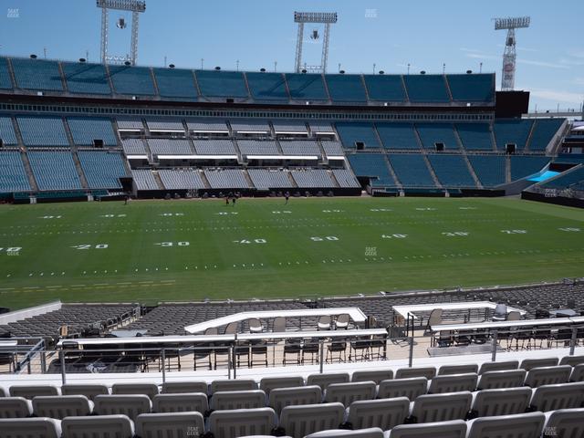 EverBank Stadium - Section Gallagher Club 111 Seat View