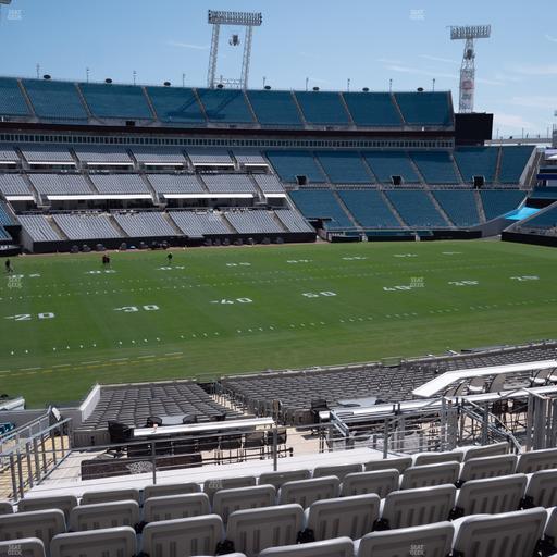 EverBank Stadium - Section Gallagher Club 112 Seat View