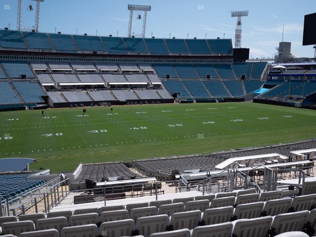 EverBank Stadium - Section Gallagher Club 112 Seat View