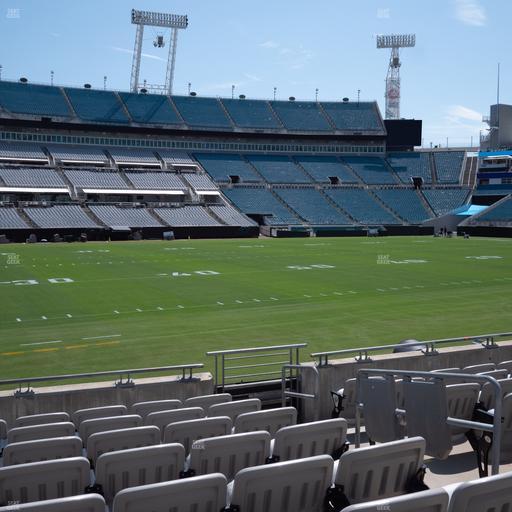 EverBank Stadium - Section Gallagher Club 12 Seat View
