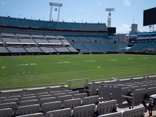 EverBank Stadium - Section Gallagher Club 12 Seat View