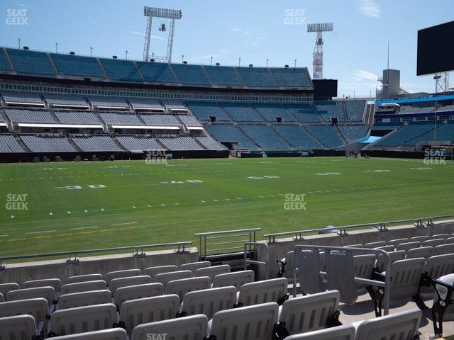 EverBank Stadium - Section Gallagher Club 12 Seat View