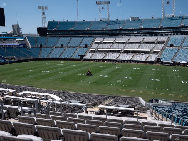 EverBank Stadium - Section Gallagher Club 134 Seat View
