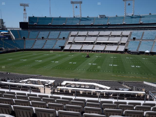 EverBank Stadium - Section Gallagher Club 135 Seat View