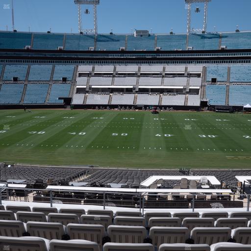 EverBank Stadium - Section Gallagher Club 136 Seat View
