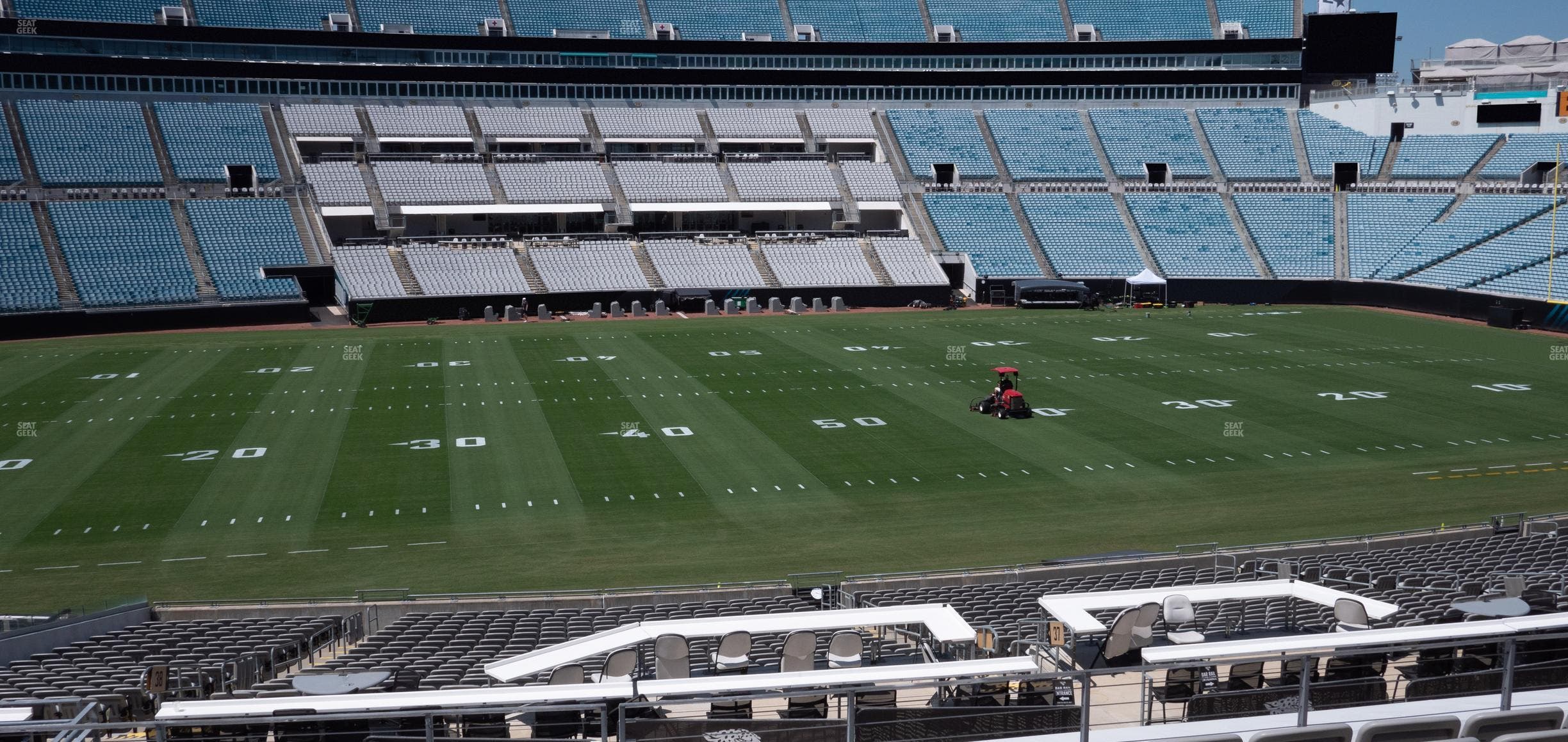 EverBank Stadium - Section Gallagher Club 138 Seat View