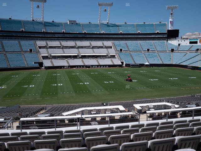 EverBank Stadium - Section Gallagher Club 138 Seat View