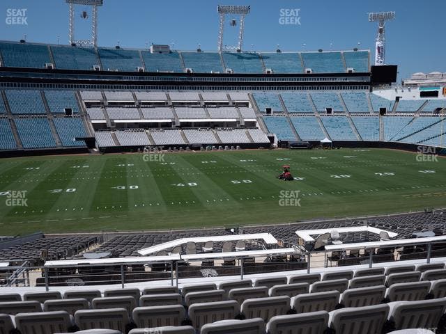 EverBank Stadium - Section Gallagher Club 138 Seat View