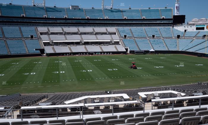EverBank Stadium - Section Gallagher Club 138 Seat View