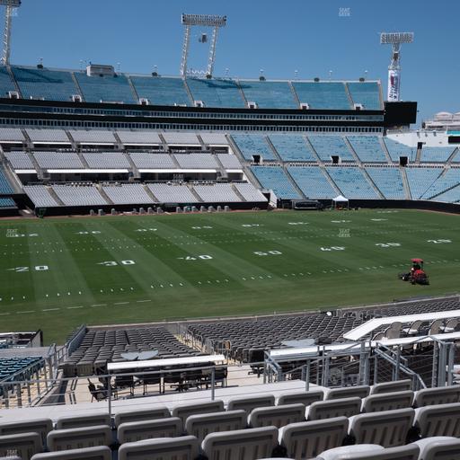 EverBank Stadium - Section Gallagher Club 139 Seat View