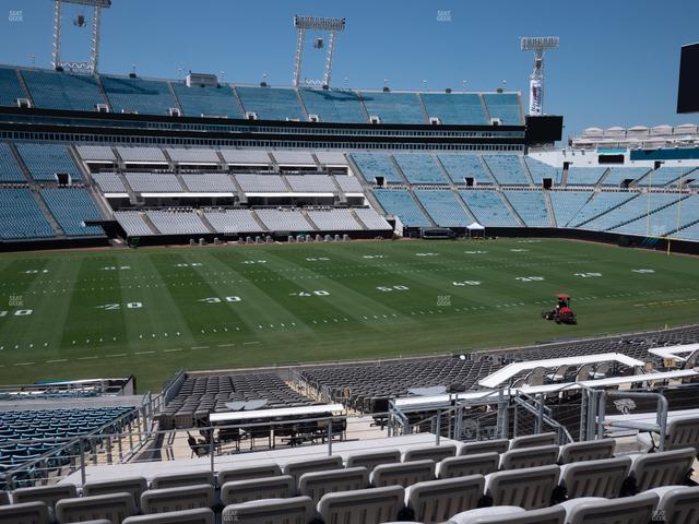 EverBank Stadium - Section Gallagher Club 139 Seat View