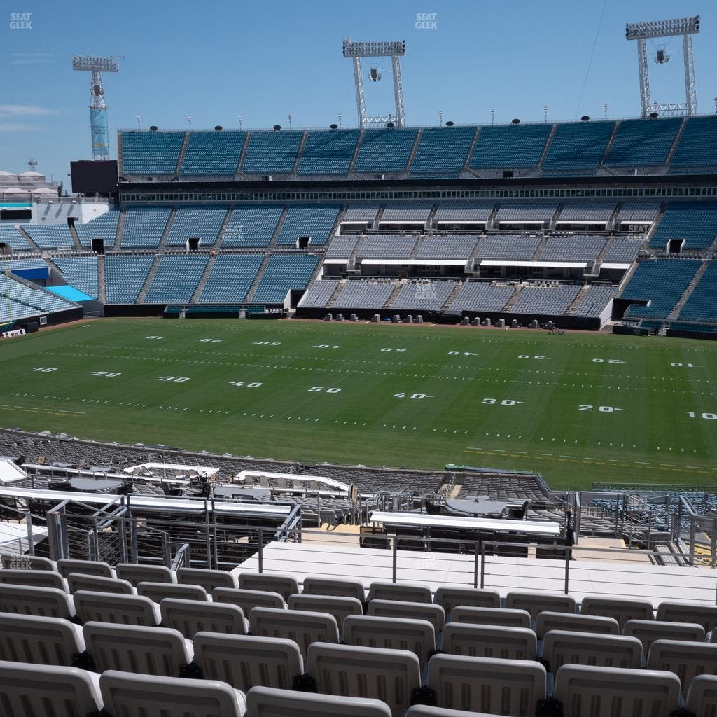 EverBank Stadium - Section Gallagher Club 207 Seat View