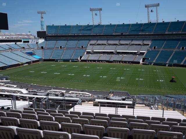 EverBank Stadium - Section Gallagher Club 207 Seat View