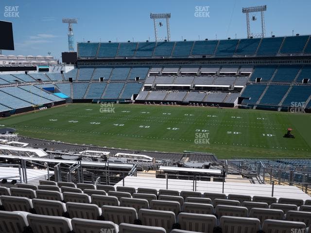 EverBank Stadium - Section Gallagher Club 207 Seat View