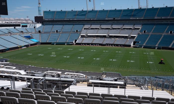 EverBank Stadium - Section Gallagher Club 207 Seat View