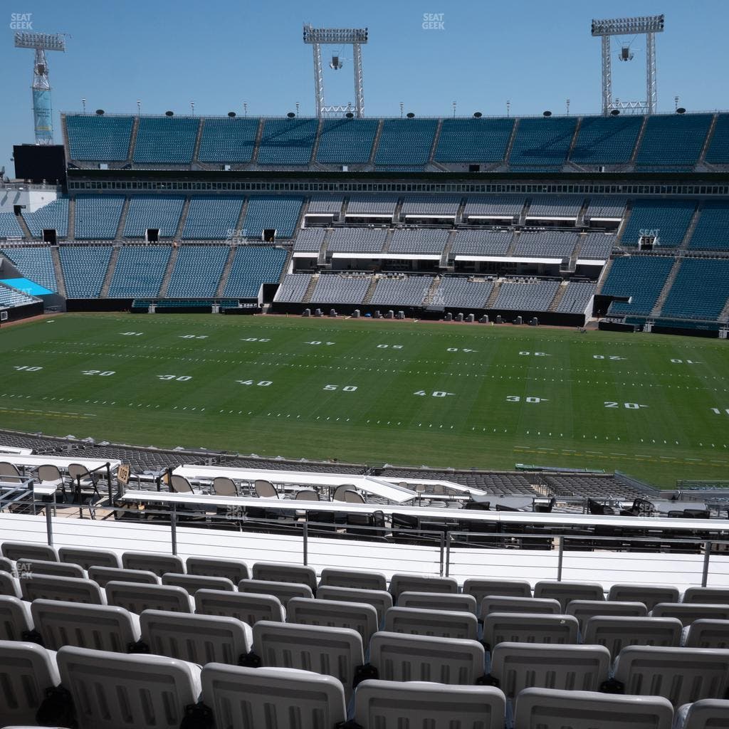 EverBank Stadium - Section Gallagher Club 208 Seat View