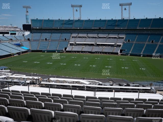 EverBank Stadium - Section Gallagher Club 208 Seat View