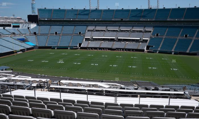 EverBank Stadium - Section Gallagher Club 208 Seat View