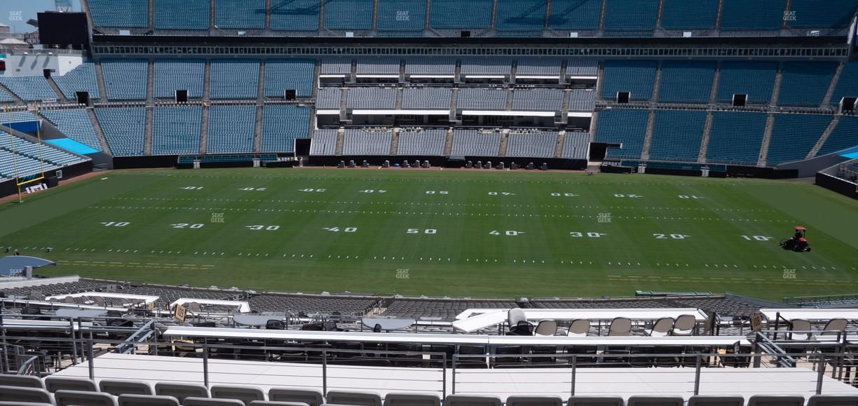 EverBank Stadium - Section Gallagher Club 209 Seat View
