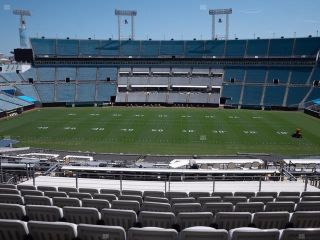 EverBank Stadium - Section Gallagher Club 209 Seat View