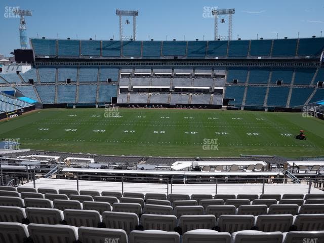 EverBank Stadium - Section Gallagher Club 209 Seat View