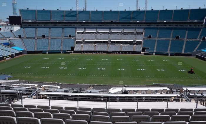 EverBank Stadium - Section Gallagher Club 209 Seat View