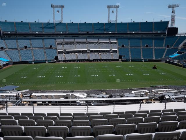 EverBank Stadium - Section Gallagher Club 210 Seat View