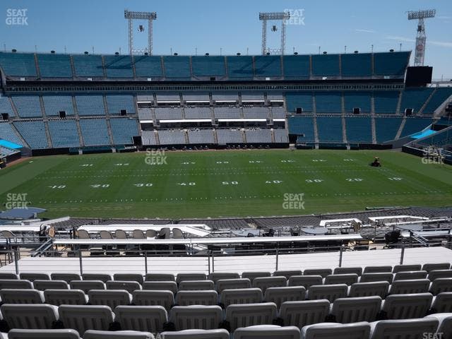 EverBank Stadium - Section Gallagher Club 210 Seat View