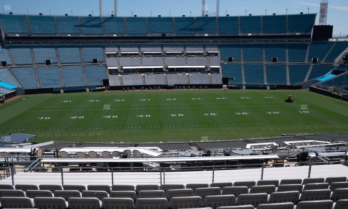 EverBank Stadium - Section Gallagher Club 210 Seat View