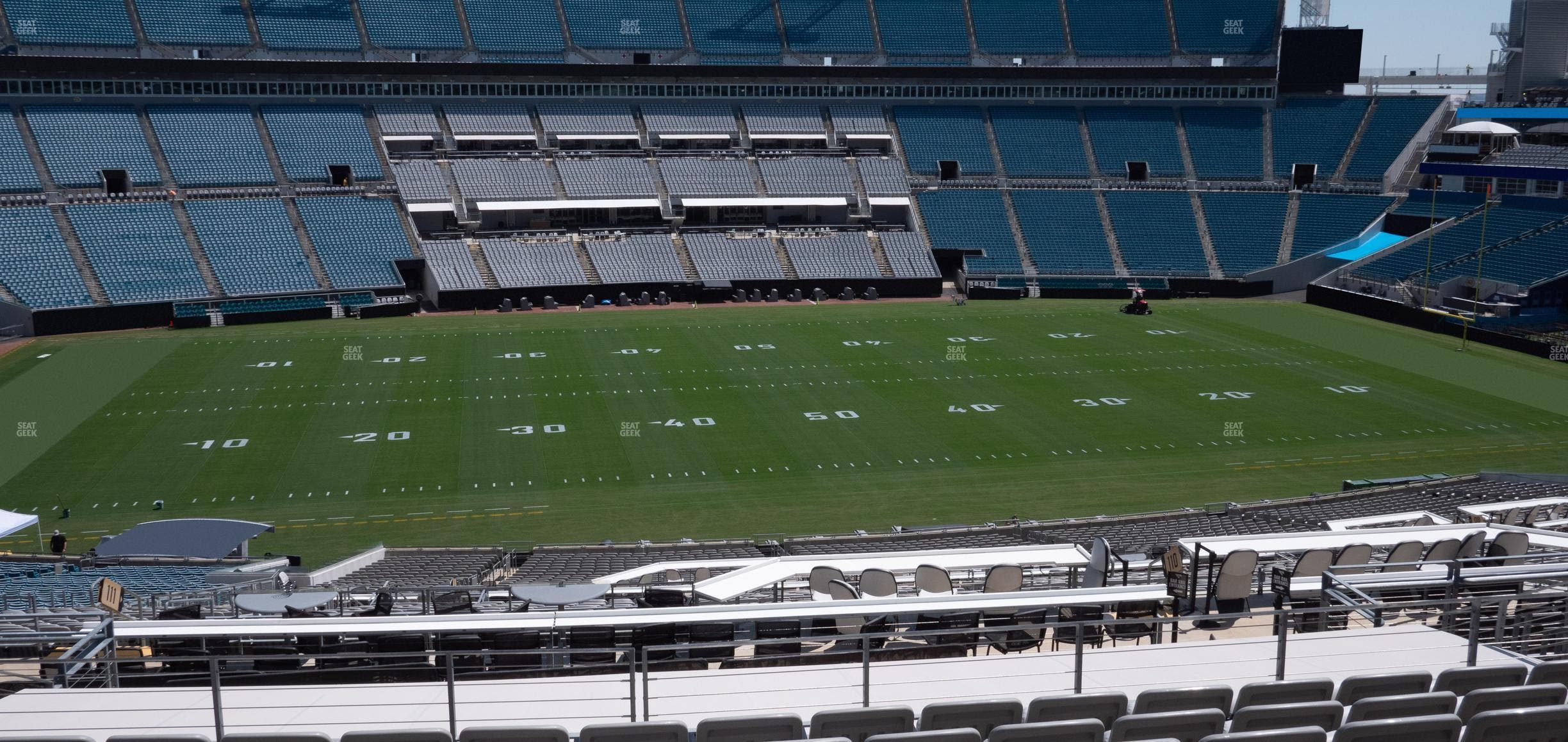 EverBank Stadium - Section Gallagher Club 211 Seat View