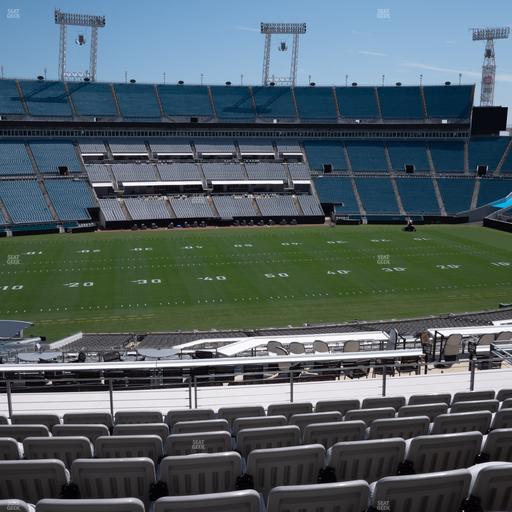 EverBank Stadium - Section Gallagher Club 211 Seat View