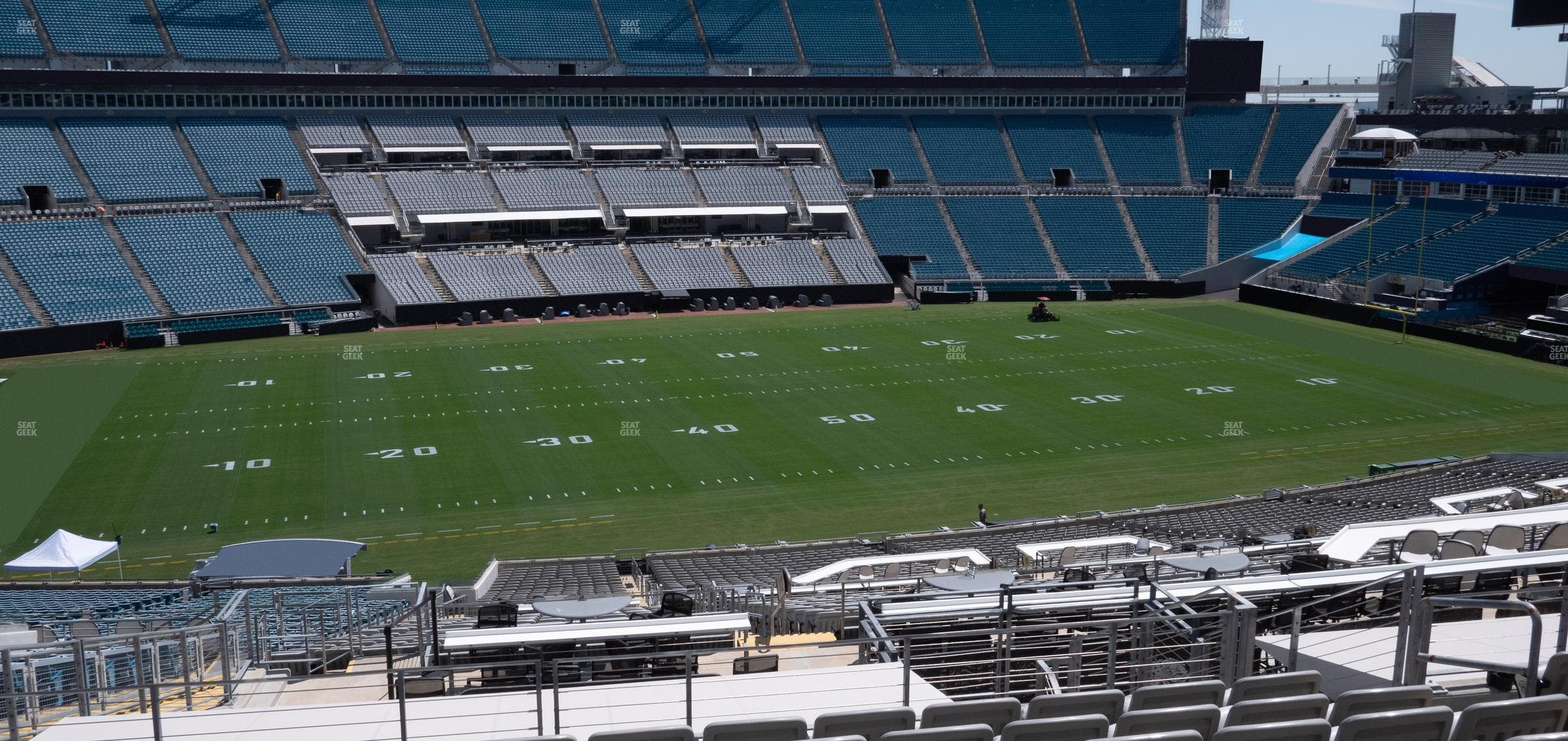 EverBank Stadium - Section Gallagher Club 212 Seat View