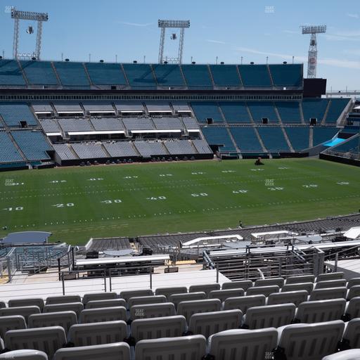 EverBank Stadium - Section Gallagher Club 212 Seat View