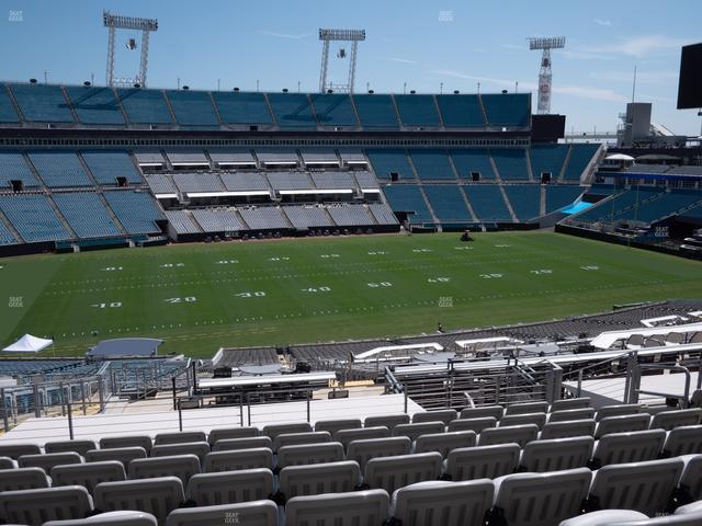 EverBank Stadium - Section Gallagher Club 212 Seat View