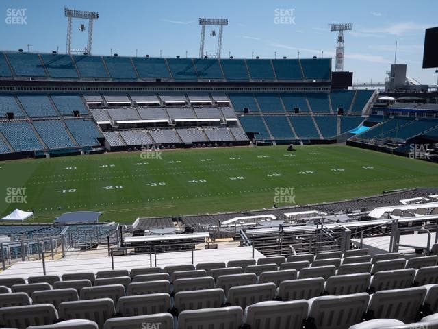 EverBank Stadium - Section Gallagher Club 212 Seat View
