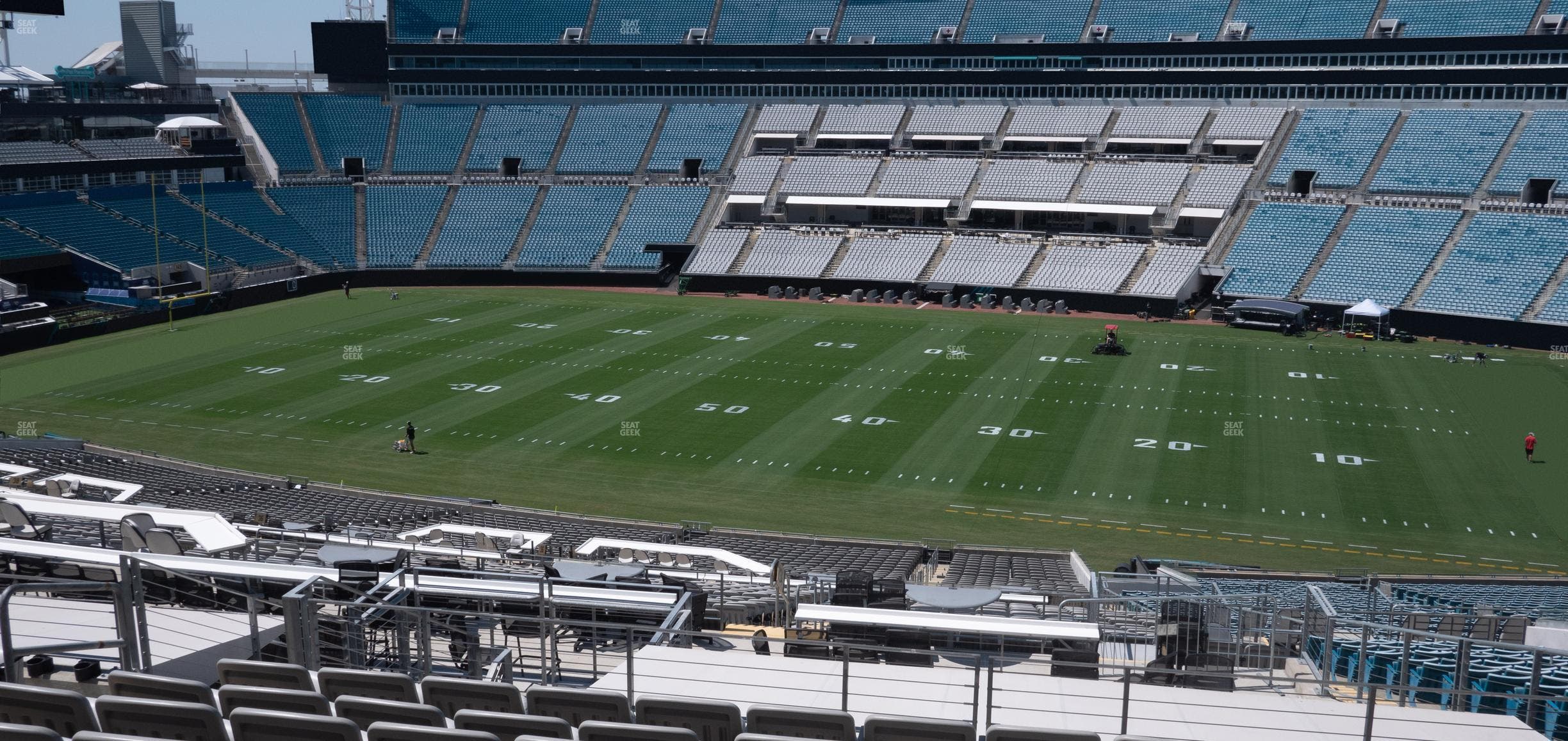 EverBank Stadium - Section Gallagher Club 234 Seat View