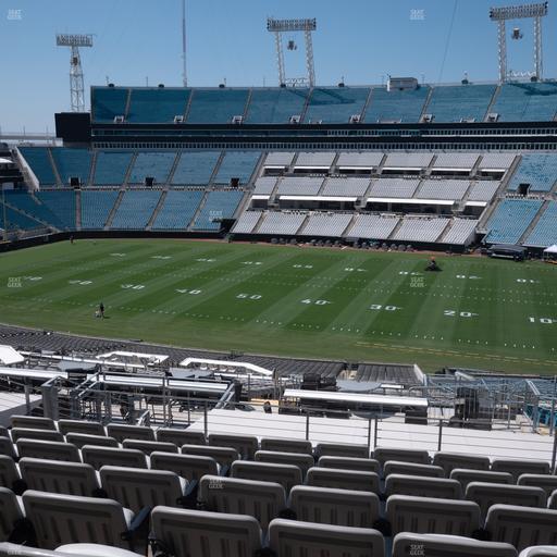 EverBank Stadium - Section Gallagher Club 234 Seat View
