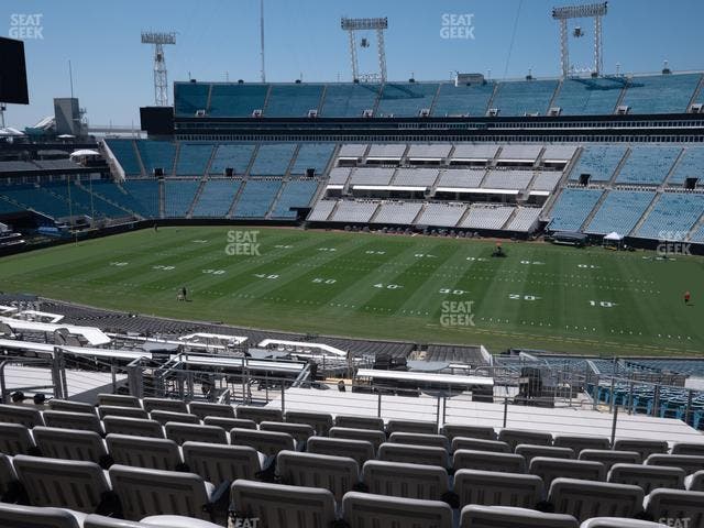 EverBank Stadium - Section Gallagher Club 234 Seat View