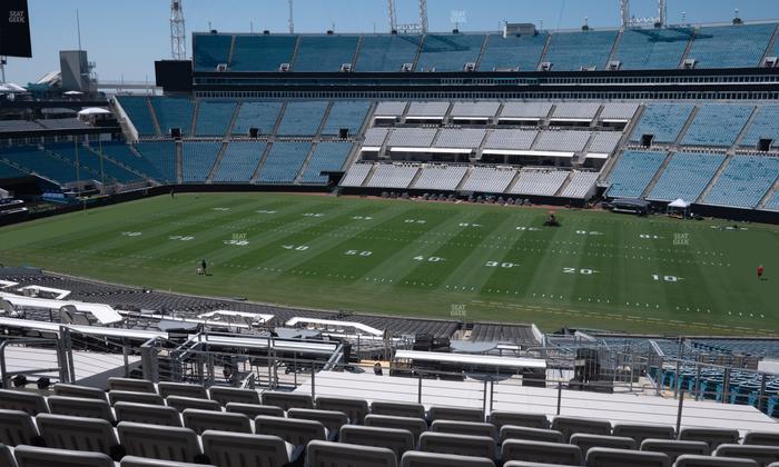 EverBank Stadium - Section Gallagher Club 234 Seat View