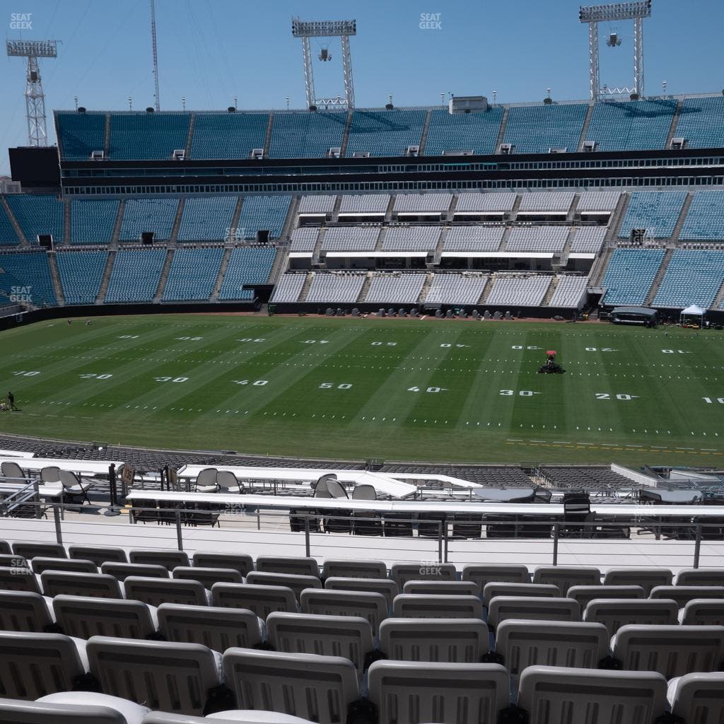 EverBank Stadium - Section Gallagher Club 235 Seat View